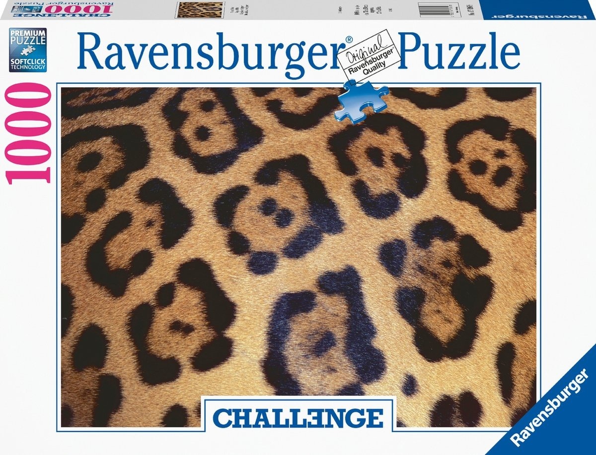 Ravensburger Challenge: Animal Print (1000 Stukjes)
