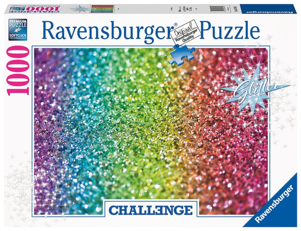 Ravensburger Challenge: Glitter (1000 Stukjes)
