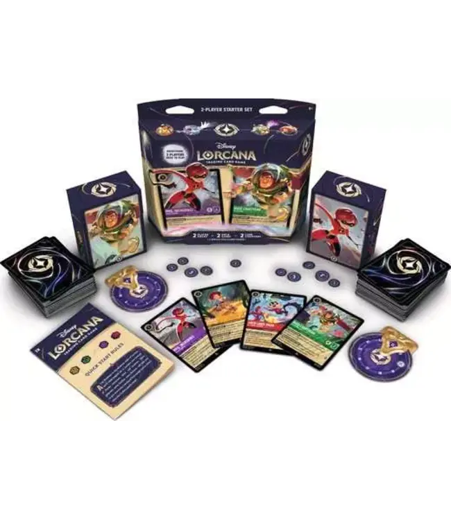 Disney Lorcana: 2-Player Starter Deck - Mrs. Incredible & Buzz Lightyear