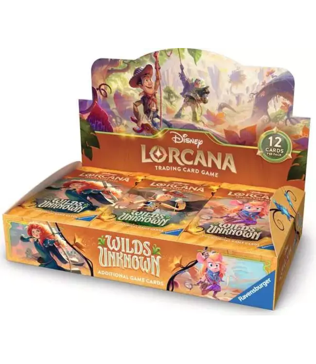 Ravensburger Lorcana: Wilds Unknown - Booster Box