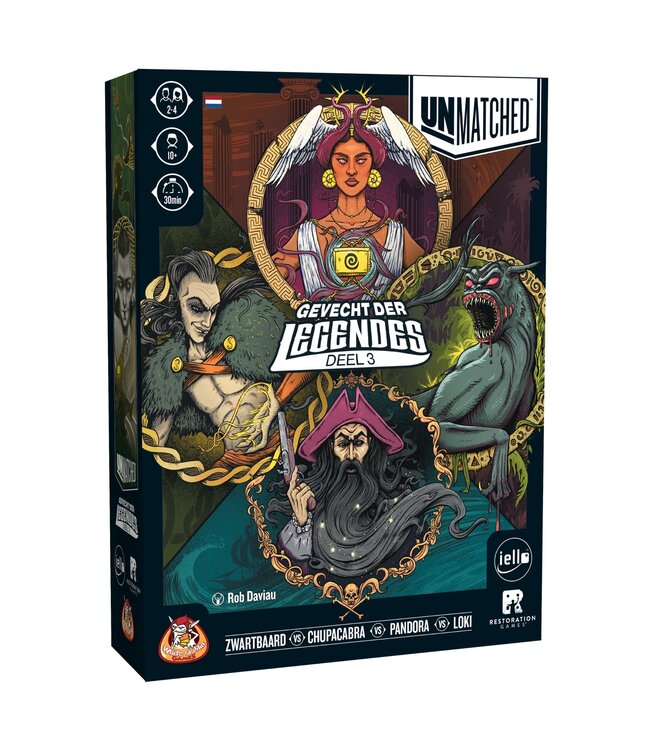 Unmatched: Gevecht der Legendes 3 (NL) - Kaartspel