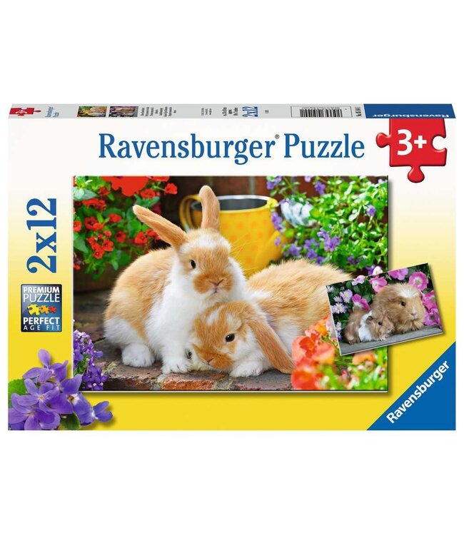 Knuffeltijd 2 in 1 (2x12 Teile)