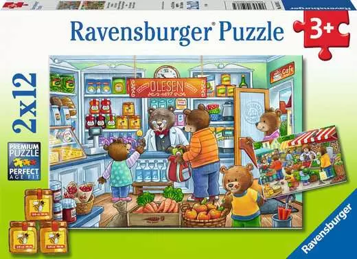 Ravensburger Let's Go Shopping (2x12 Stukjes)