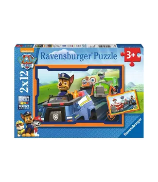 Ravensburger PAW Patrol in Actie (2x12 Stukjes)
