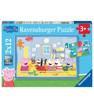 Ravensburger Peppa’s Adventure (2x12 Pieces)