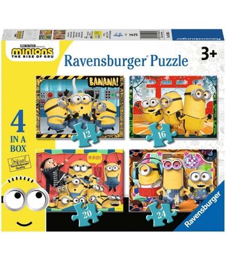 Ravensburger Minions 2 - 4 Puzzles in a Box