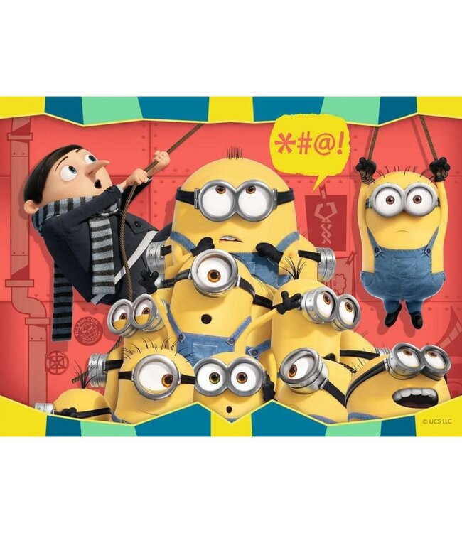 Minions 2 - 4 Puzzles in a Box