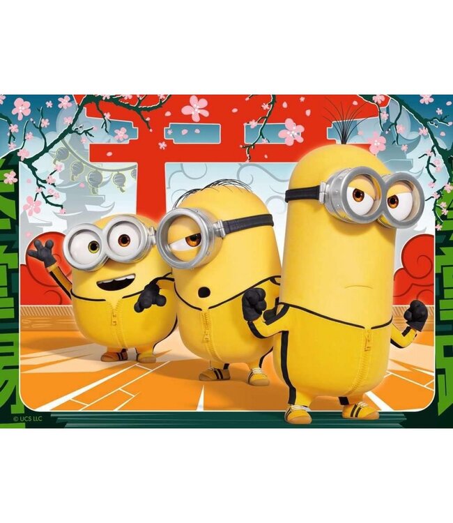 Minions 2 - 4 Puzzles in a Box