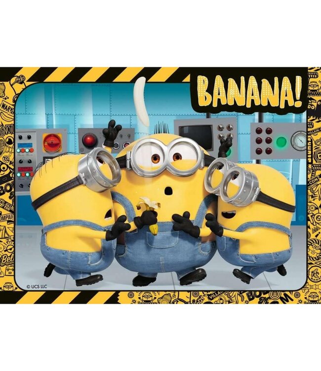 Minions 2 - 4 Puzzles in a Box