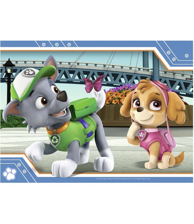 PAW Patrol - 4 Puzzles in a Box