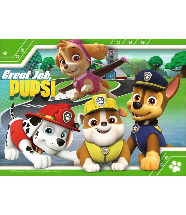 PAW Patrol - 4 Puzzles in a Box