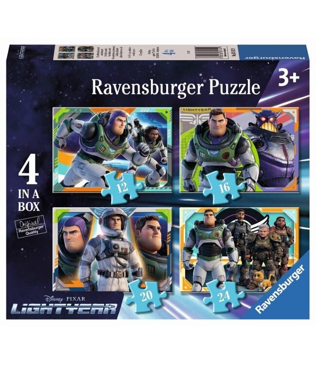 Disney Lightyear - 4 Puzzles in a Box
