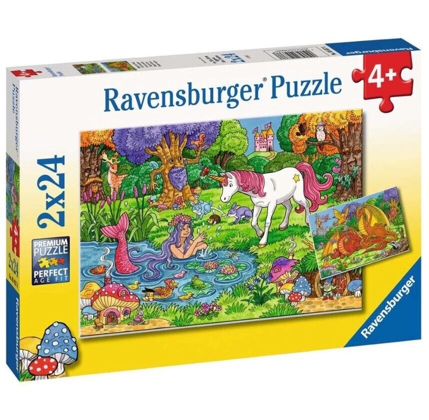 Ravensburger Magisch Bos (2x24 Stukjes)