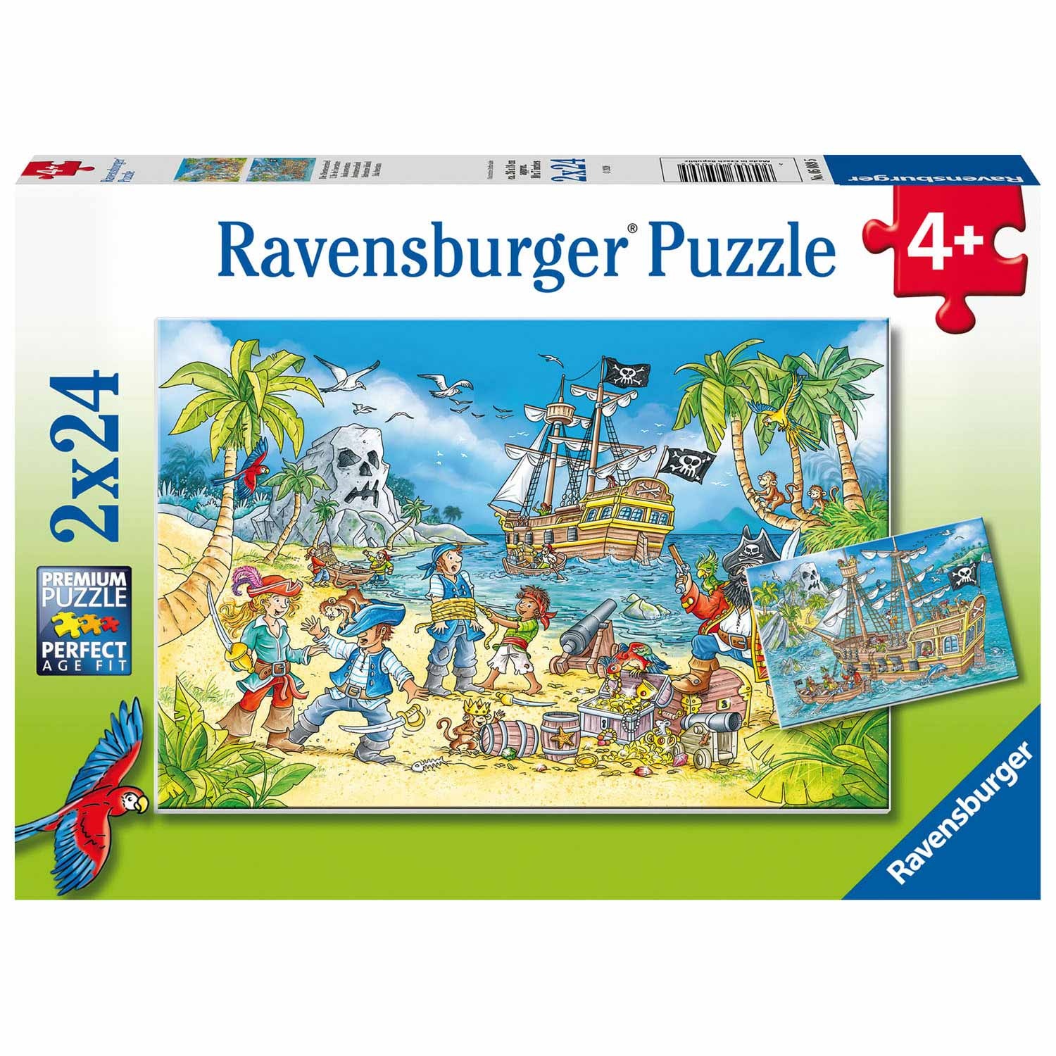 Ravensburger Avontureneiland (2x24 Stukjes)