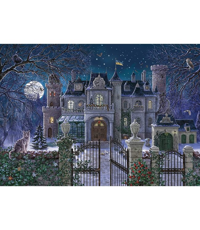 Kerstvilla (1000 Stukjes)
