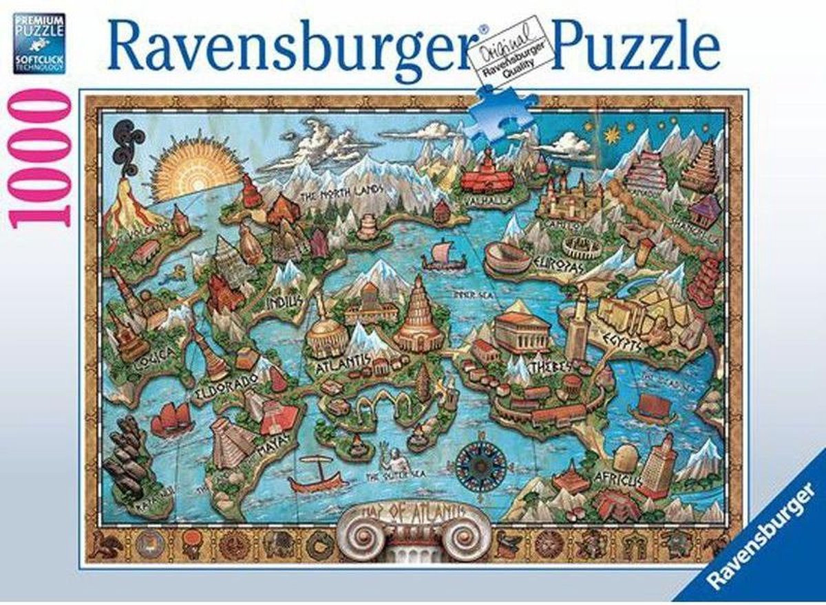 Ravensburger Geheimzinnig Atlantis (1000 Stukjes)