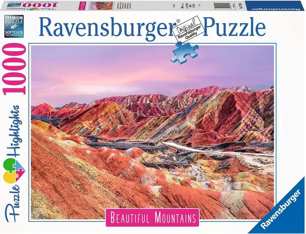 Ravensburger Regenboogbergen, China (1000 Stukjes)
