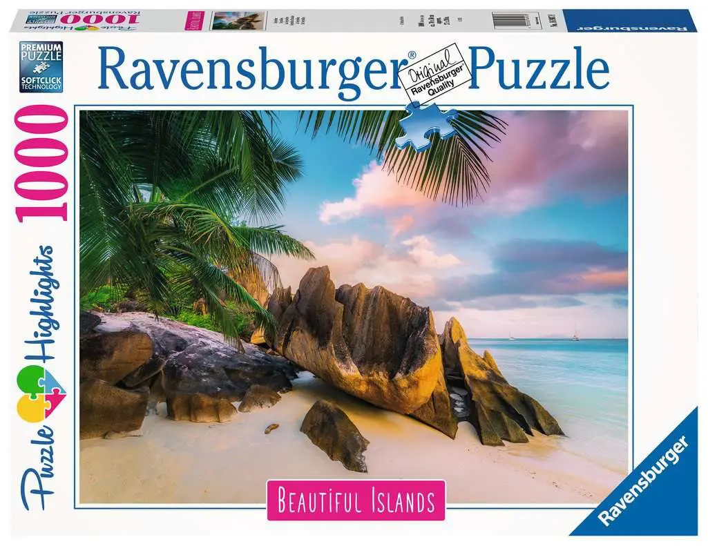 Ravensburger Beautiful Islands: Seychellen (1000 Stukjes)