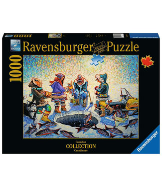 Ravensburger Canadian Collection: IJsvissen (1000 Stukjes)