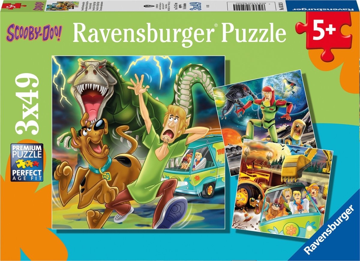 Ravensburger Scooby Doo (3x 49 Stukjes)