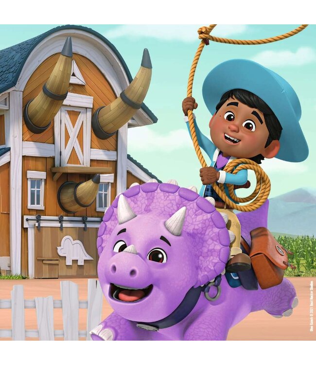 Dino Ranch 3 in 1 (3 x 49 Stukjes)