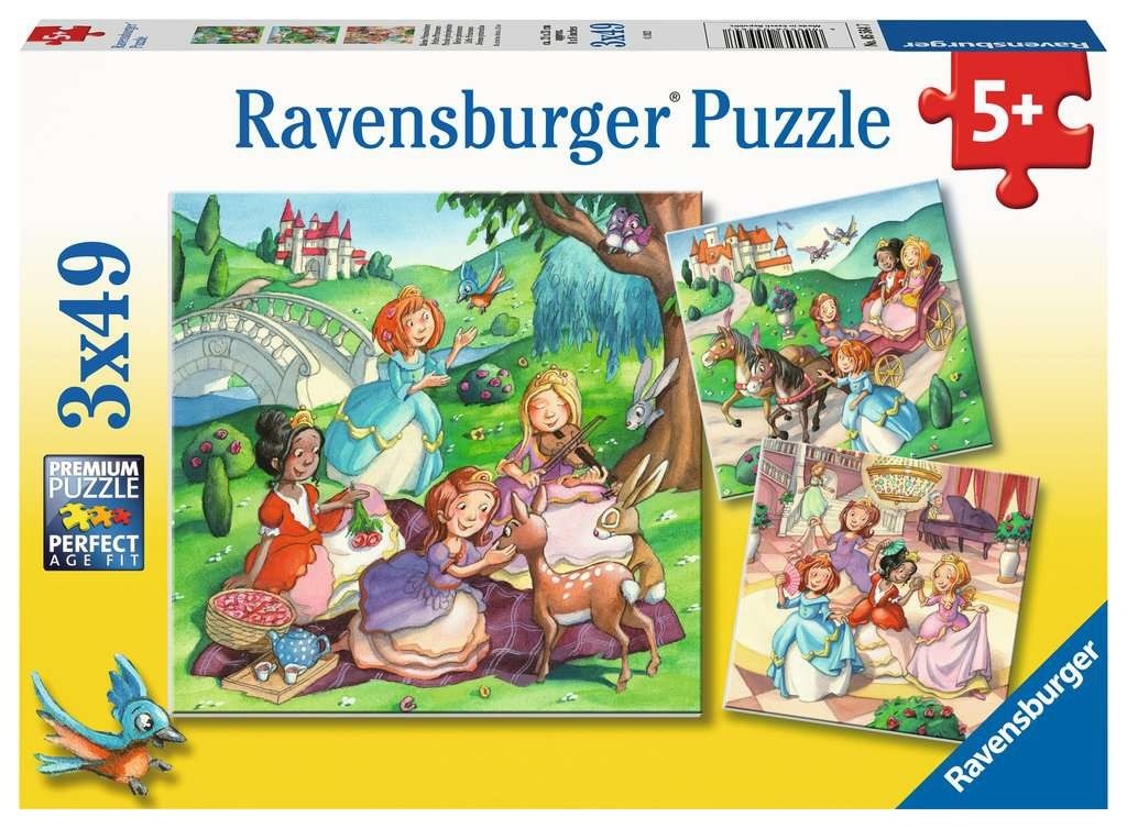 Ravensburger Kleine Prinsessen (3 x 49 Stukjes)