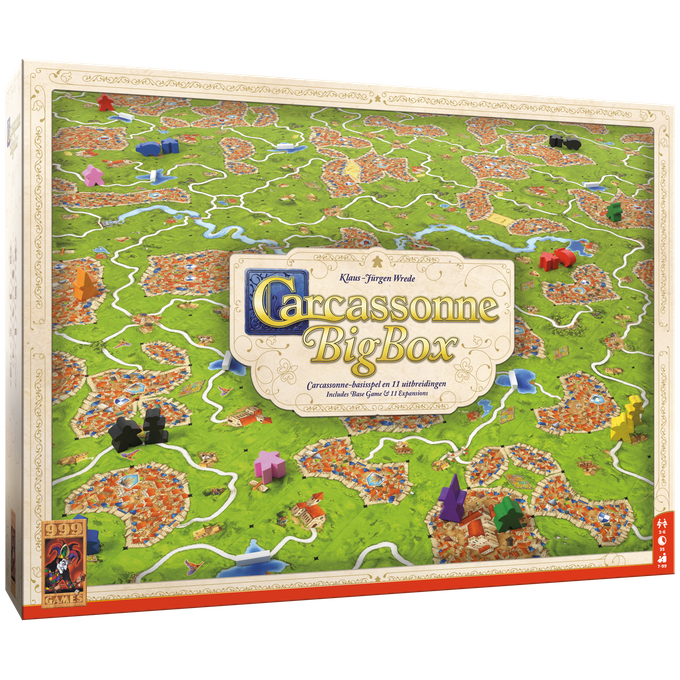 999 Games Carcassonne Big Box 4 (NL)