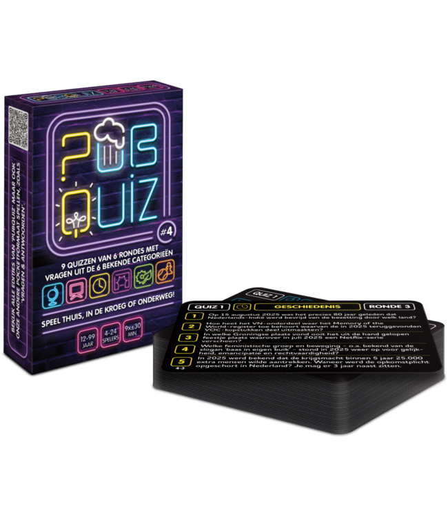 Pubquiz #4 (NL) - Kaartspel