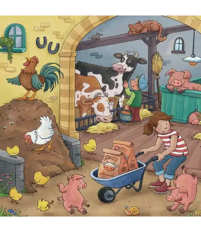 Op de Boerderij 3 in 1 (3 x 49 Teile)