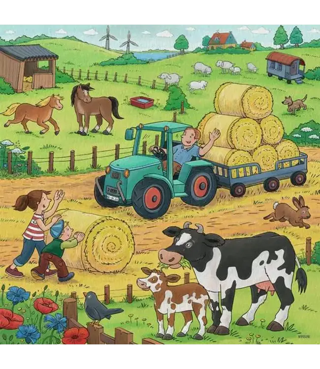 Op de Boerderij 3 in 1 (3 x 49 Teile)