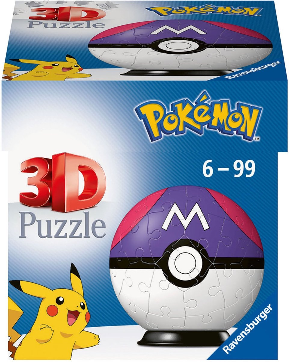Ravensburger Pokémon 3D Puzzle - Master Ball