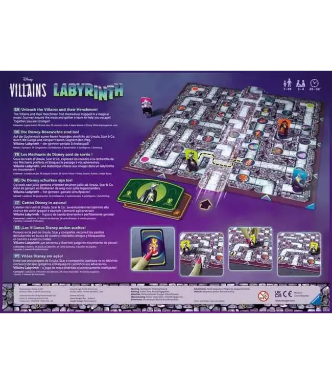 Labyrinth: Disney Villains - Bordspel