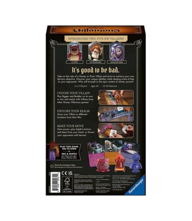 Disney Villainous: Bigger and Badder (ENG) - Board game