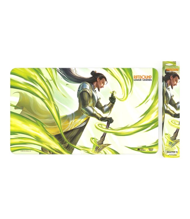 Riftbound: League of Legends TCG - Unleashed Playmat: Master Yi, Wuju Master