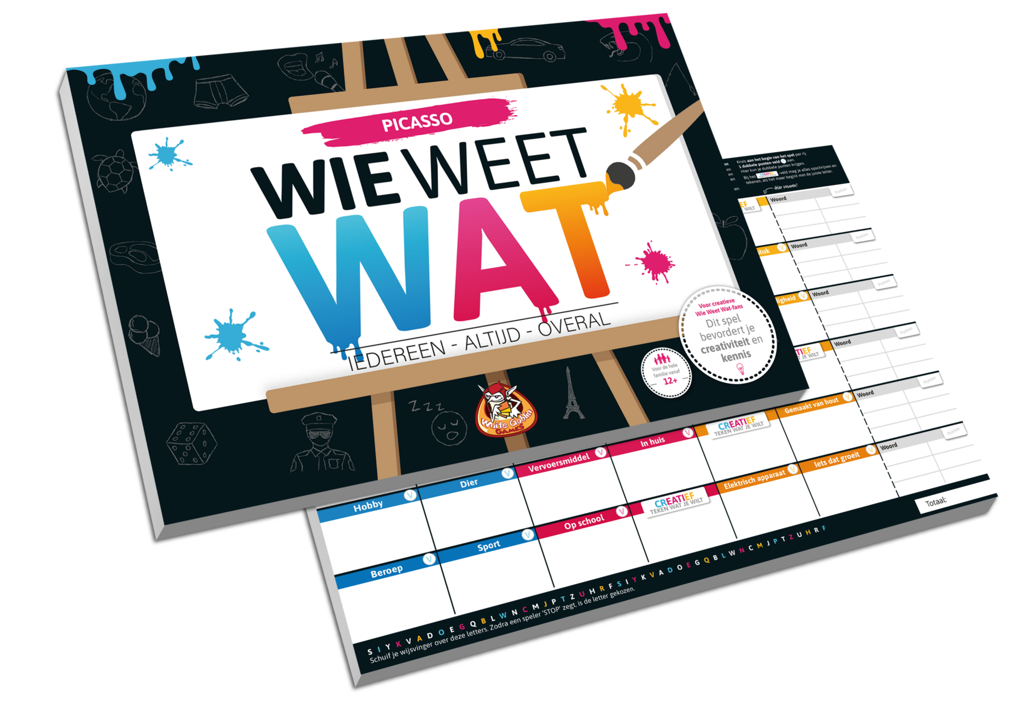 White Goblin Games Wie Weet Wat: Picasso (NL)