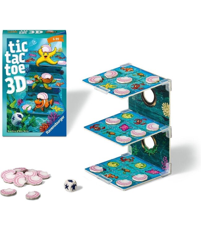 Tic Tac Toe 3D (NL) - Brettspiel