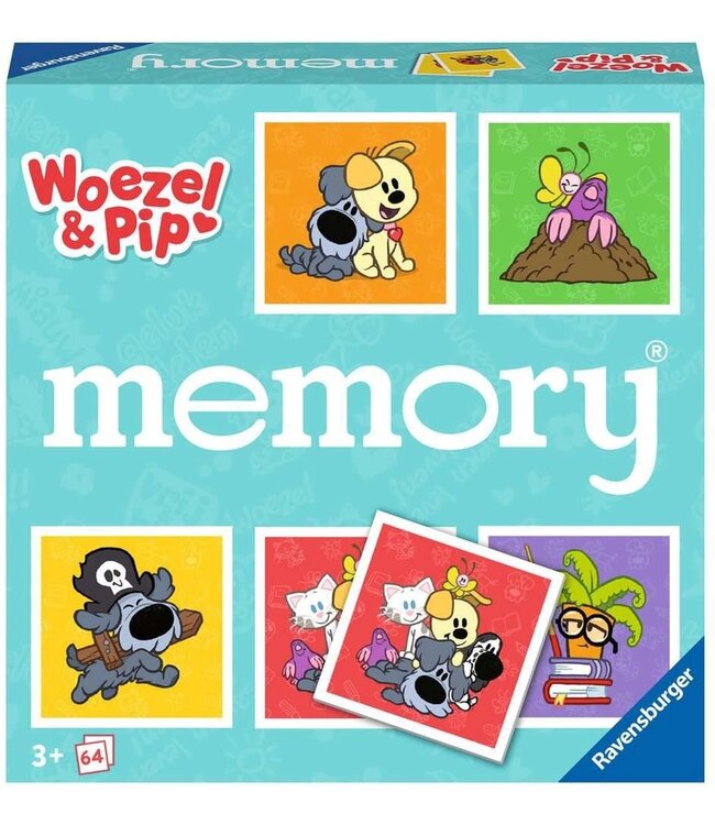 Memory: Woezel & Pip - Card game
