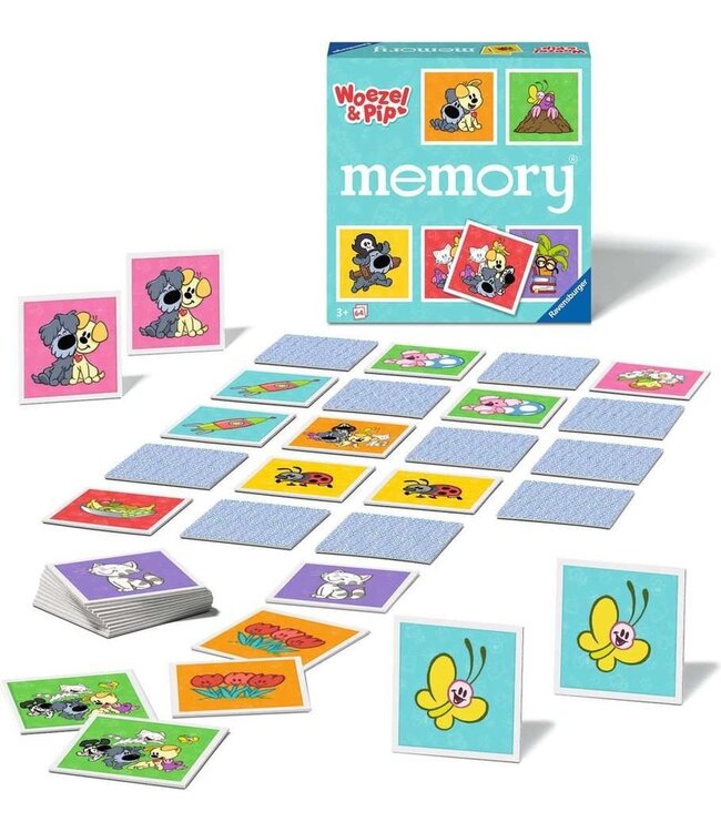 Memory: Woezel & Pip - Card game