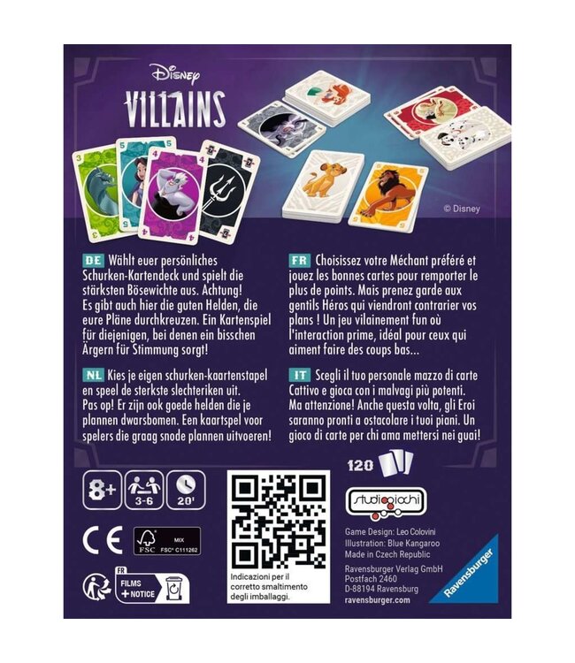 Disney Villains: the Card Game - Card game