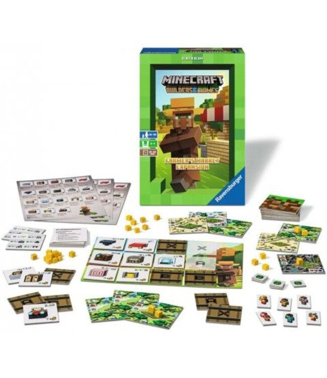 Minecraft: Builders & Biomes Farmer's Market Expansion - Card game