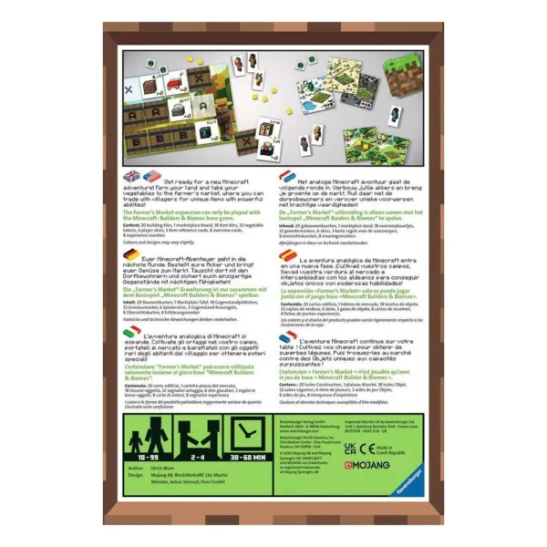 Ravensburger Minecraft: Builders & Biomes Farmer's Market Expansion