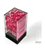 Chessex Dice Set: Translucent Pink/White