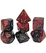 Chessex Mini RPG Dice: Gemini Purple-Red/Gold