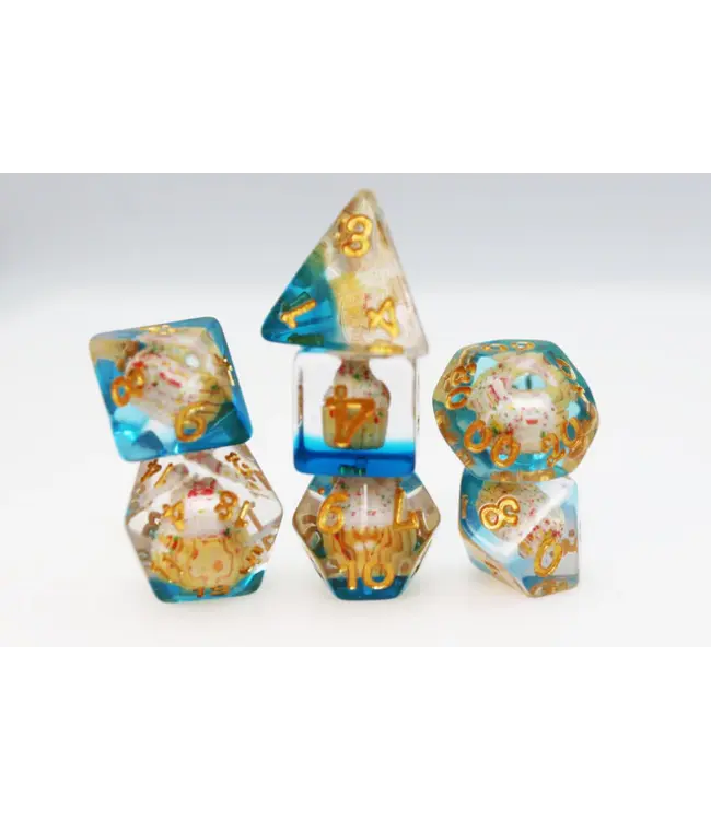 Pastry Pets: Cupcake Dog - RPG Dice Set