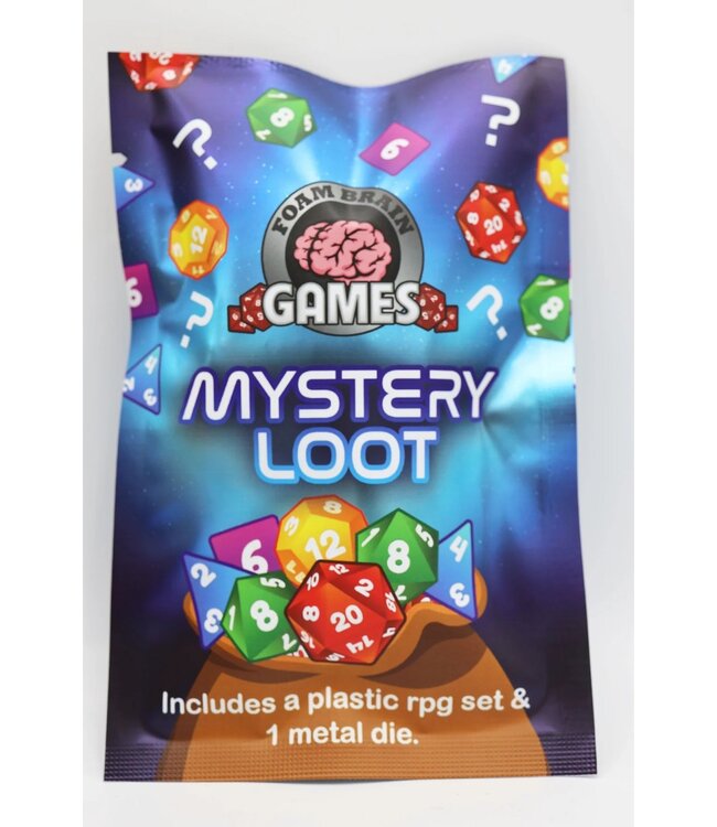 Foam Brain Games - Mystery Loot: Plastic RPG Dice Set