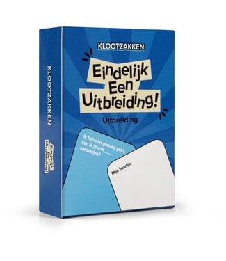 Klootzakken Klootzakken: Eindelijk een Uitbreiding! (NL)