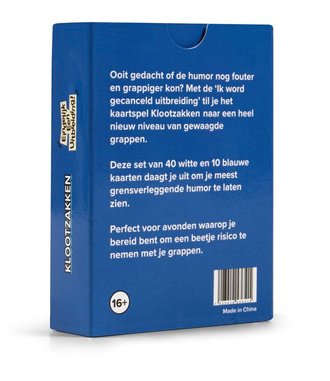 Klootzakken: Eindelijk een Uitbreiding! (NL) - Card game