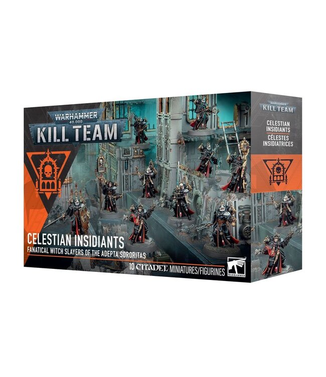 Warhammer 40,000 - Kill Team Celestian Insidiants: Fanatical Witch Slayers of the Adepta Sororitas