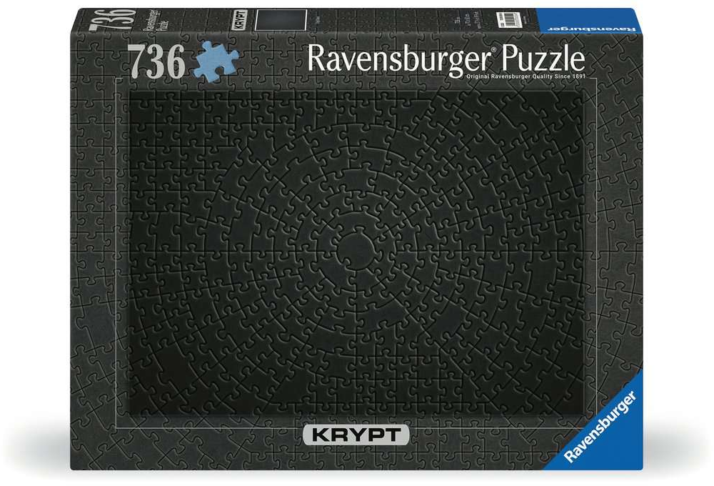 Ravensburger Krypt: Black (736 Stukjes)