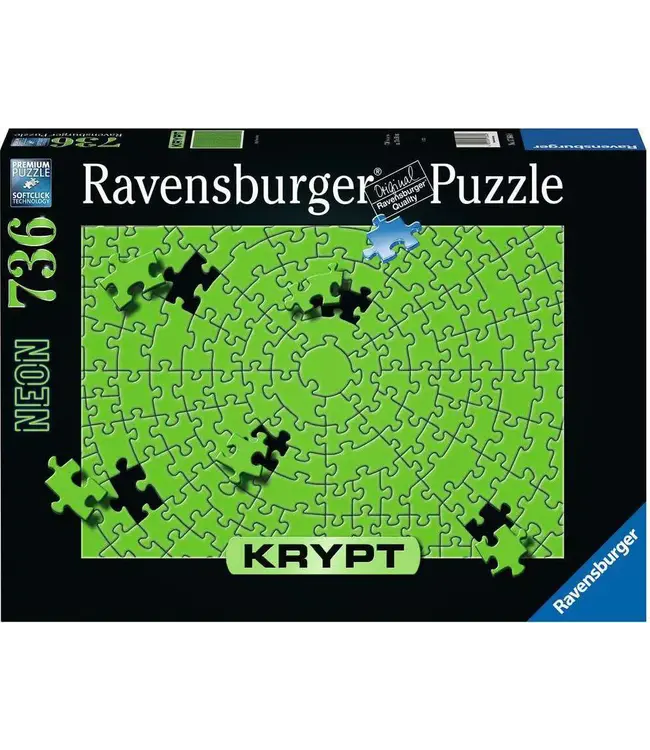 Krypt: Neon Green (736 Teile) - Puzzle